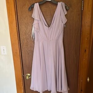 Elegant Lavender Dress
